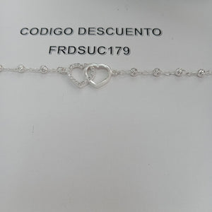 PULSERA TEJIDO TEJIDO ESPECIAL PLATA .925 18 CM 3.9 GR (NUEVO)