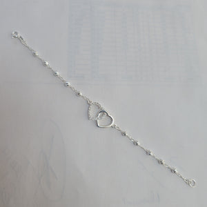 PULSERA TEJIDO TEJIDO ESPECIAL PLATA .925 18 CM 3.9 GR (NUEVO)
