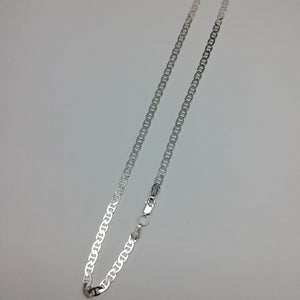 CADENA TEJIDO GUCHI PLATA .925 55 CM 12.5 GR (NUEVO)