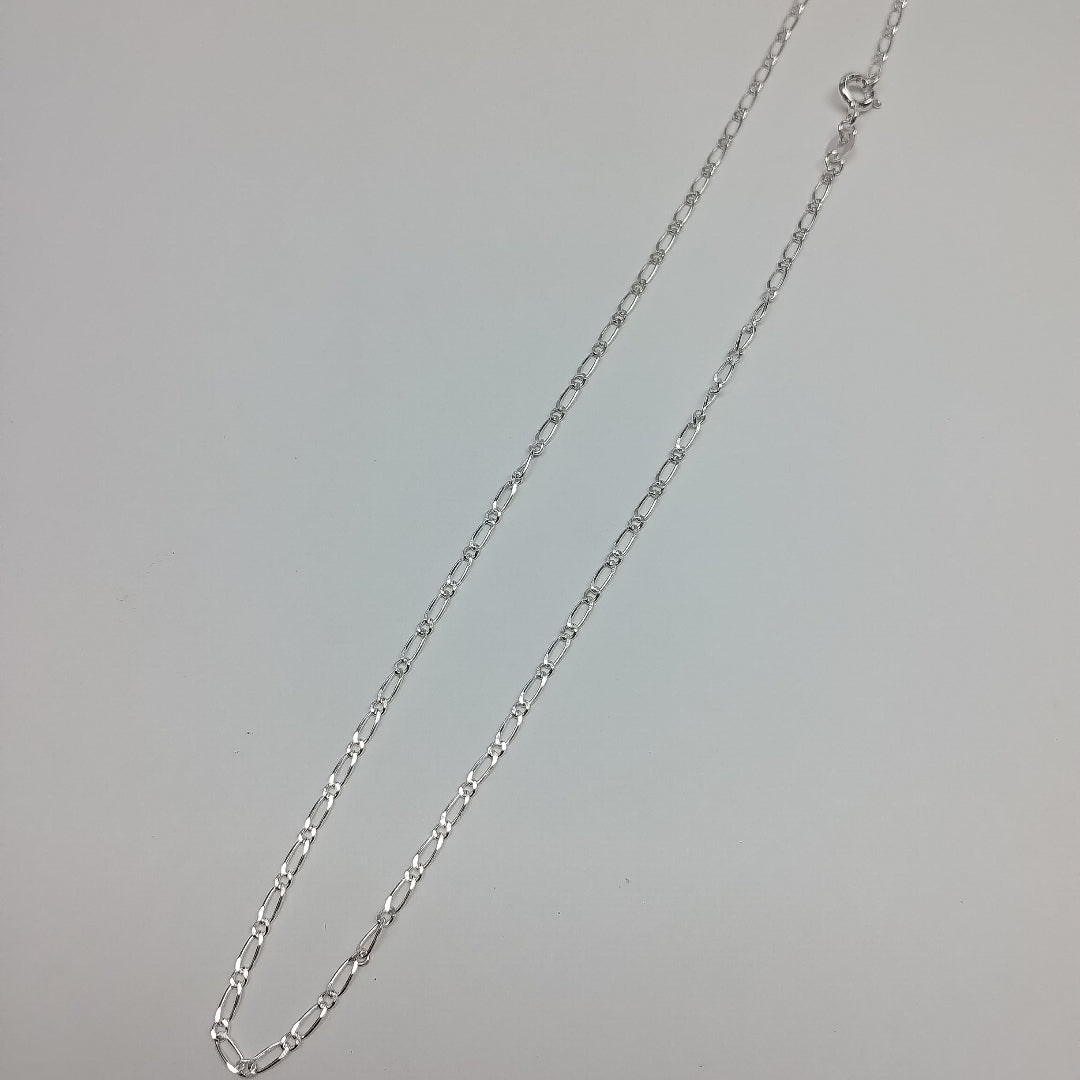 CADENA TEJIDO 1X1 PLATA .925 55 CM 3.3 GR (NUEVO)