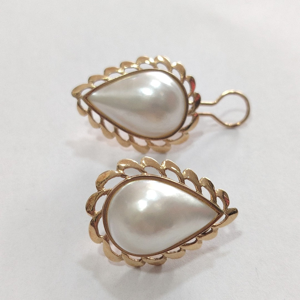 ARETES PAR ORO 14 K 7,70 GRMS (SEMINUEVO)