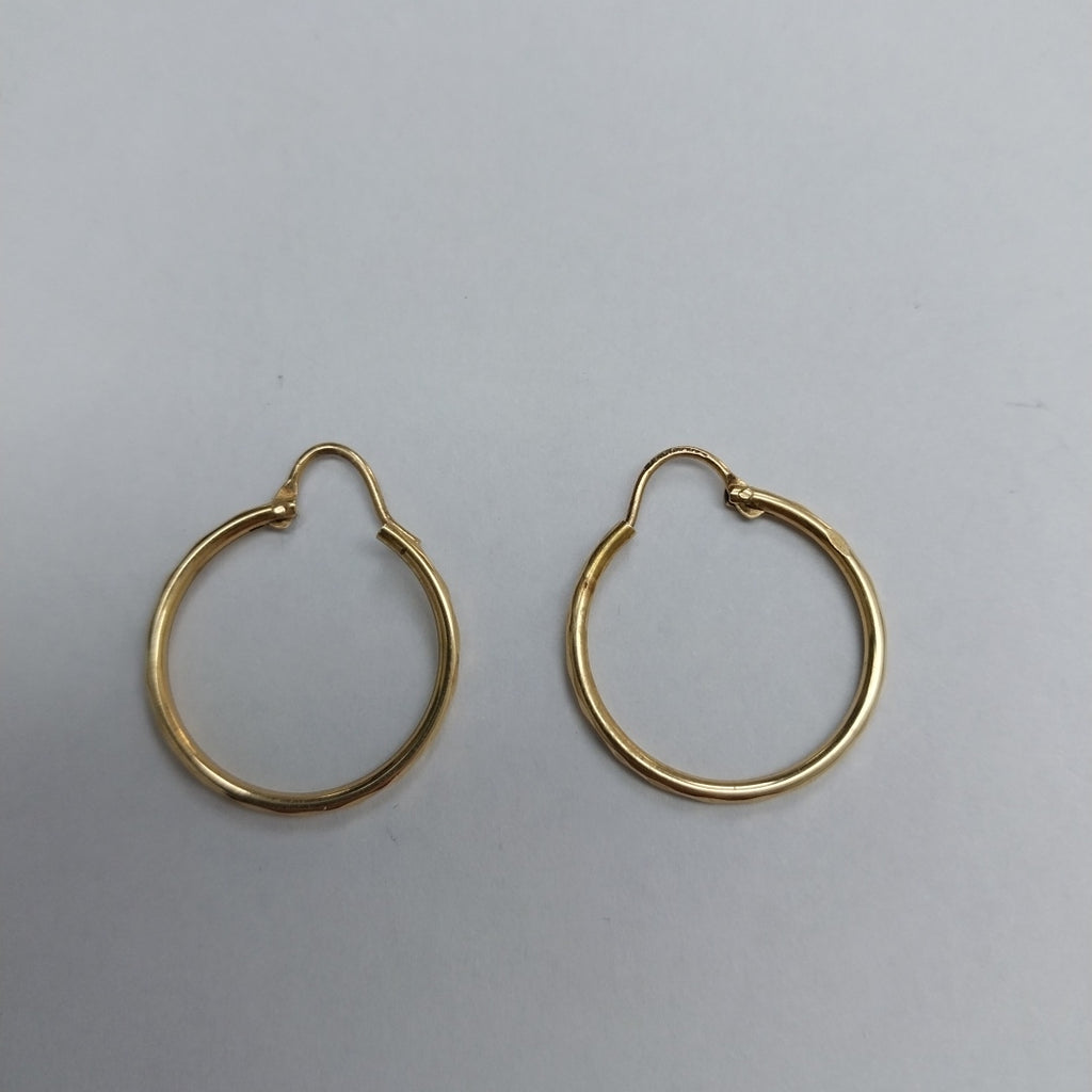 ARRACADAS PAR ORO 14 K 1.5 GRMS (SEMINUEVO)