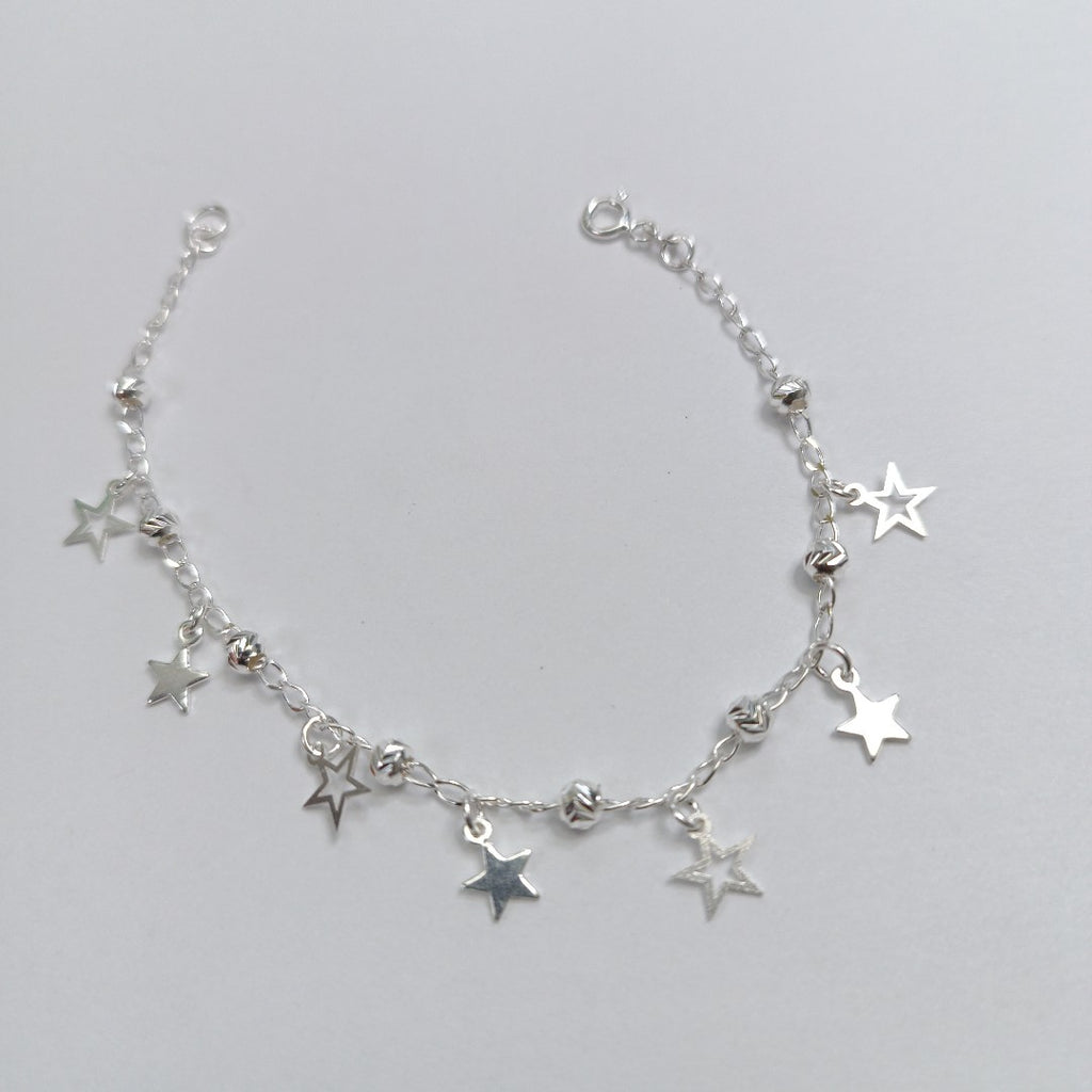 PULSERA TEJIDO ESPECIAL PLATA .925 18 CM 3.1 GR (NUEVO)