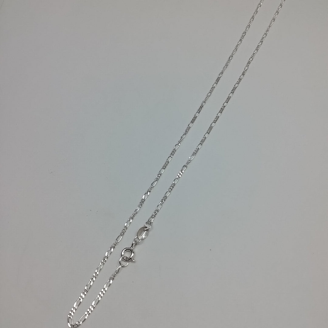 CADENA TEJIDO 3X1 PLATA .925 55 CM 2.3 GR (NUEVO)