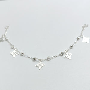 PULSERA TEJIDO ESPECIAL PLATA .925 18 CM 3.2 GR (NUEVO)