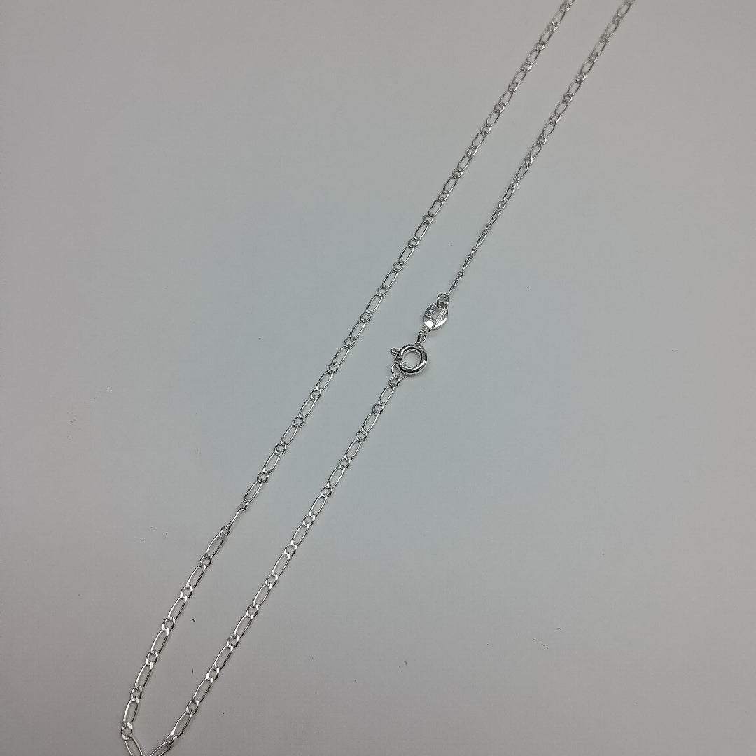 CADENA TEJIDO 1X1 PLATA .925 50 CM 3 GR (NUEVO)