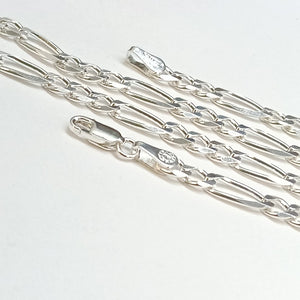 CADENA TEJIDO 3X1 PLATA .925 60 CM 17.9 GR (NUEVO)