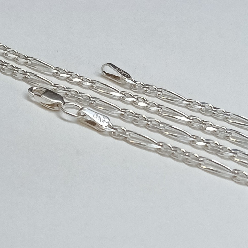 CADENA TEJIDO 3X1 PLATA .925 55 CM 7.6 GR (NUEVO)