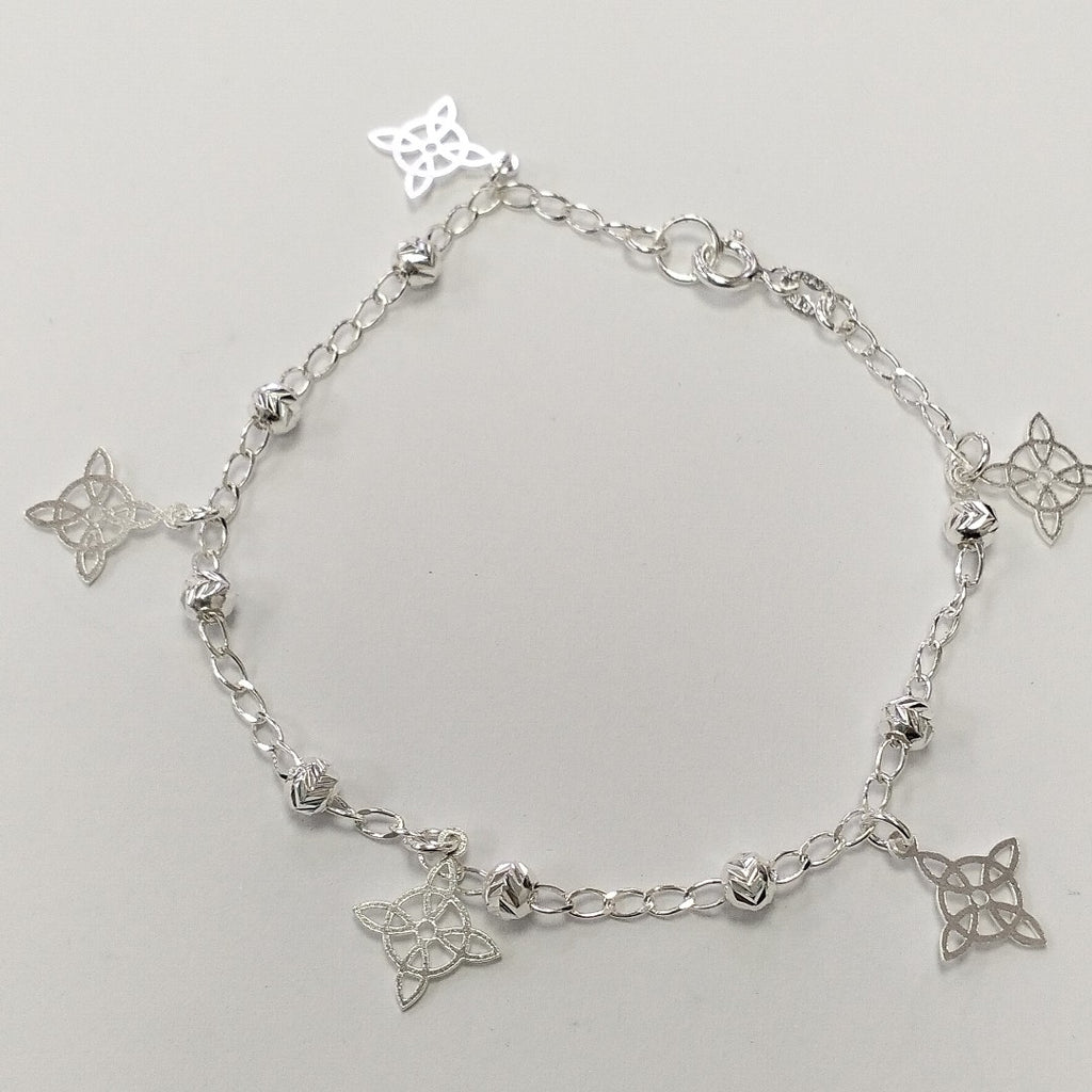 PULSERA TEJIDO ESPECIAL PLATA .925 18 CM 3.1 GR (NUEVO)