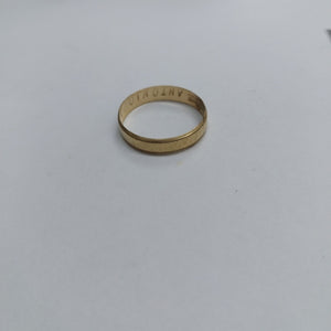 ARGOLLA ORO 10 K 1.5 GRMS (SEMINUEVO)