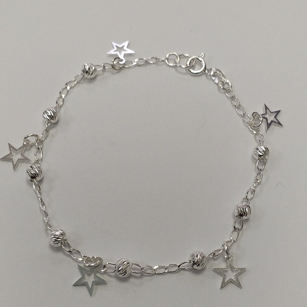 PULSERA TEJIDO ESPECIAL PLATA .925 18 CM 2.7 GR (NUEVO)