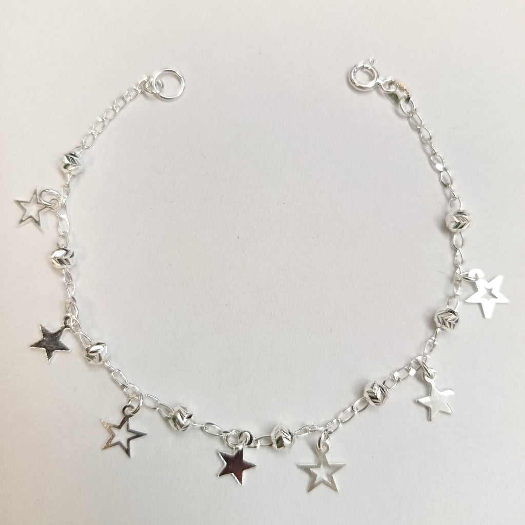 PULSERA TEJIDO ESPECIAL PLATA .925 18 CM 3.1 GR (NUEVO)