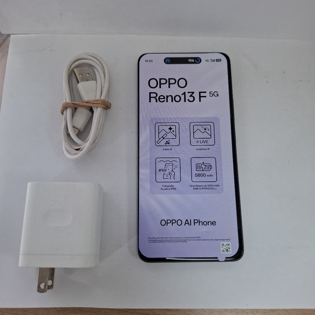 CELULAR OPPO  RENO 13F 5G CPH2699 (2025) 256 GB 12 GB RAM (SEMINUEVO)