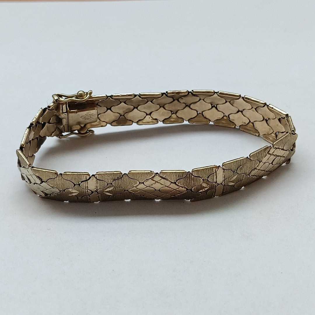PULSERA RIGIDA ORO 8 K 23.2 GRMS (SEMINUEVO)