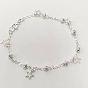 PULSERA TEJIDO ESPECIAL PLATA .925 18 CM 2.7 GR (NUEVO)
