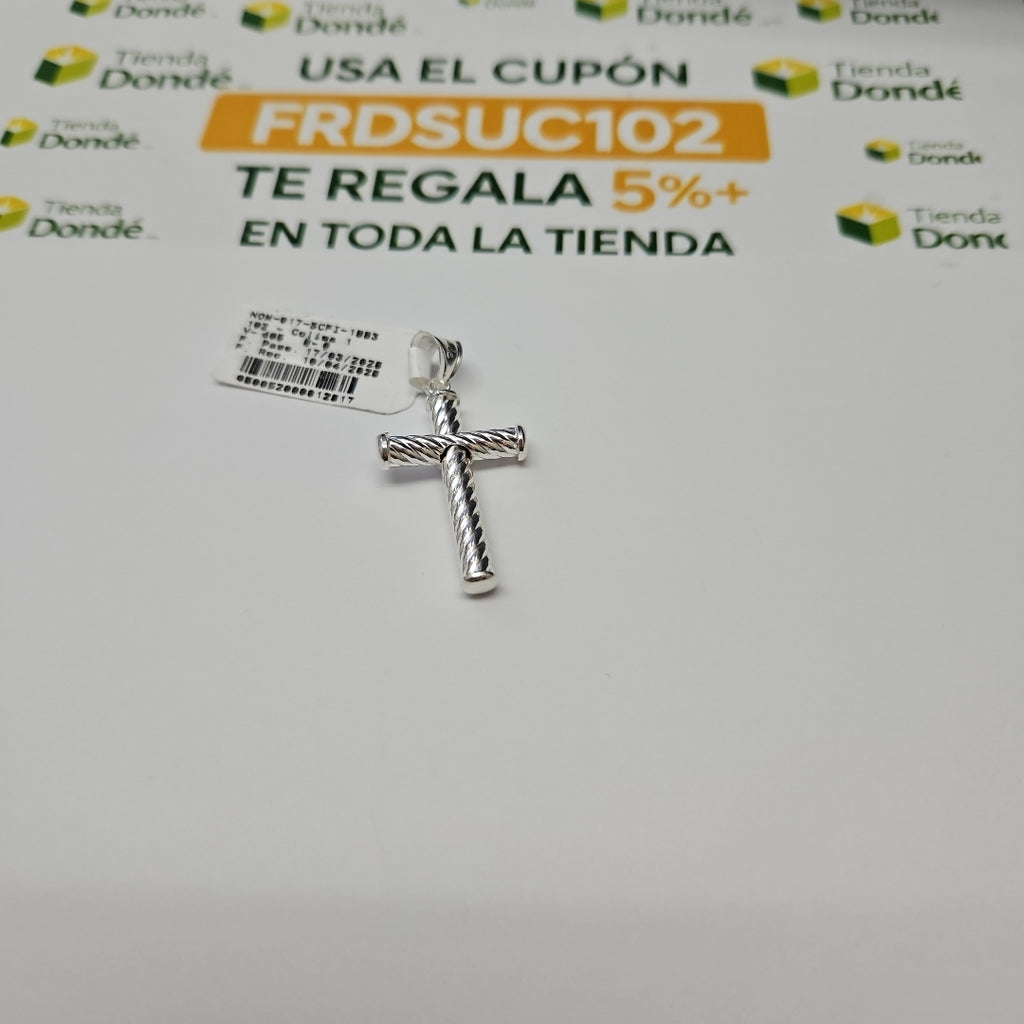 CRUZ PLATA .925 3.1 GR (NUEVO)
