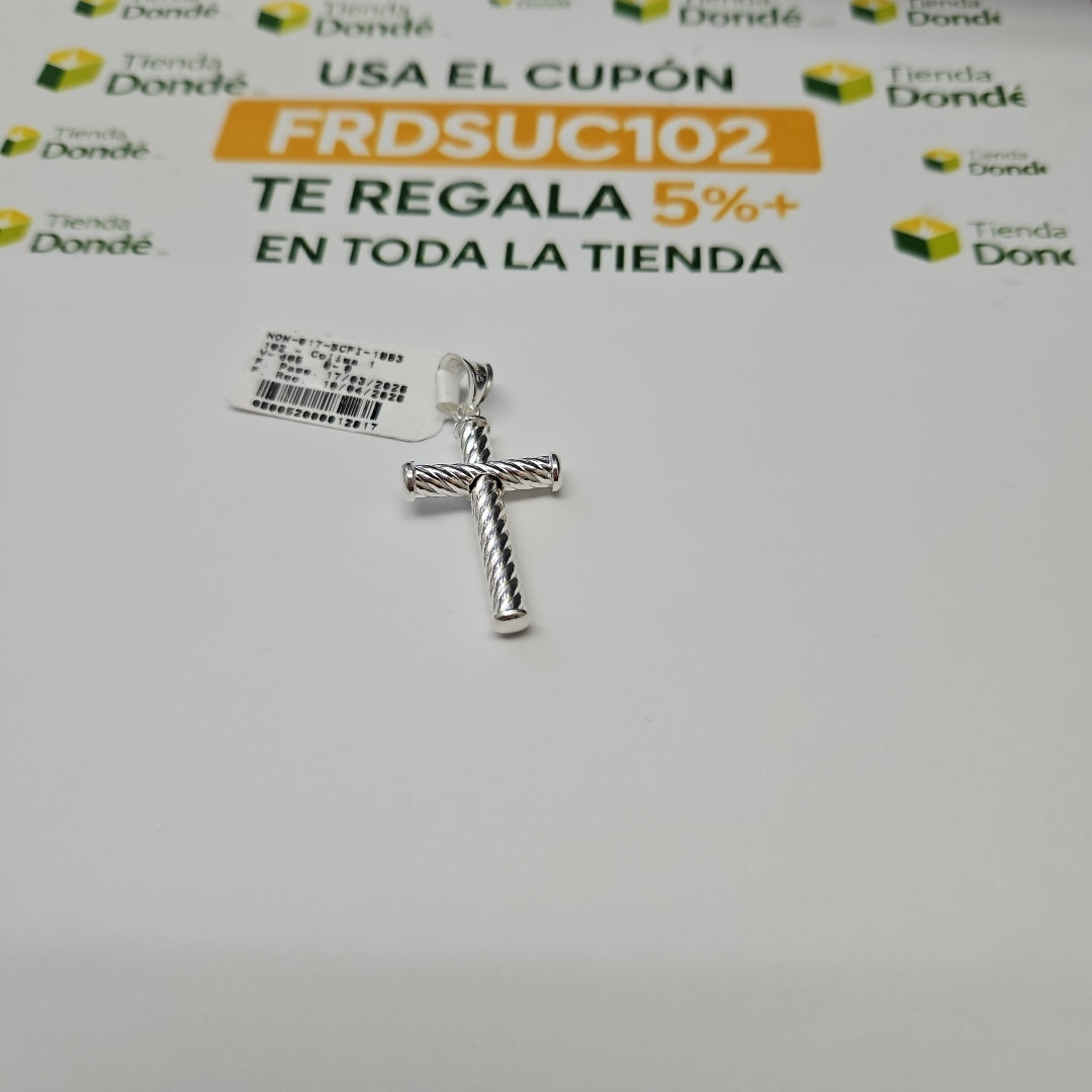 CRUZ PLATA .925 3.1 GR (NUEVO)