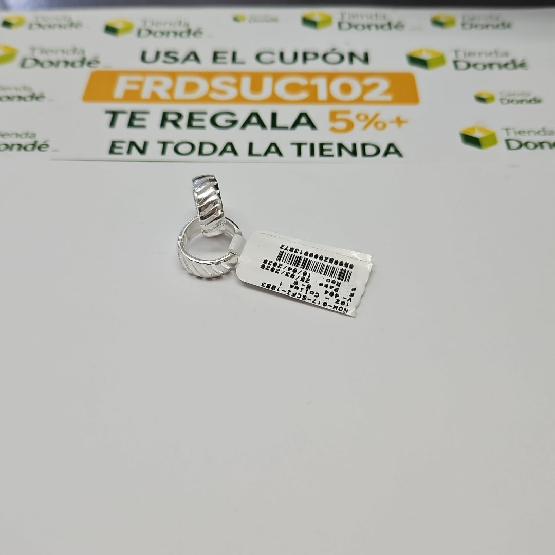 HUGGIES GRECAS PLATA .925 3.6 GR (NUEVO)