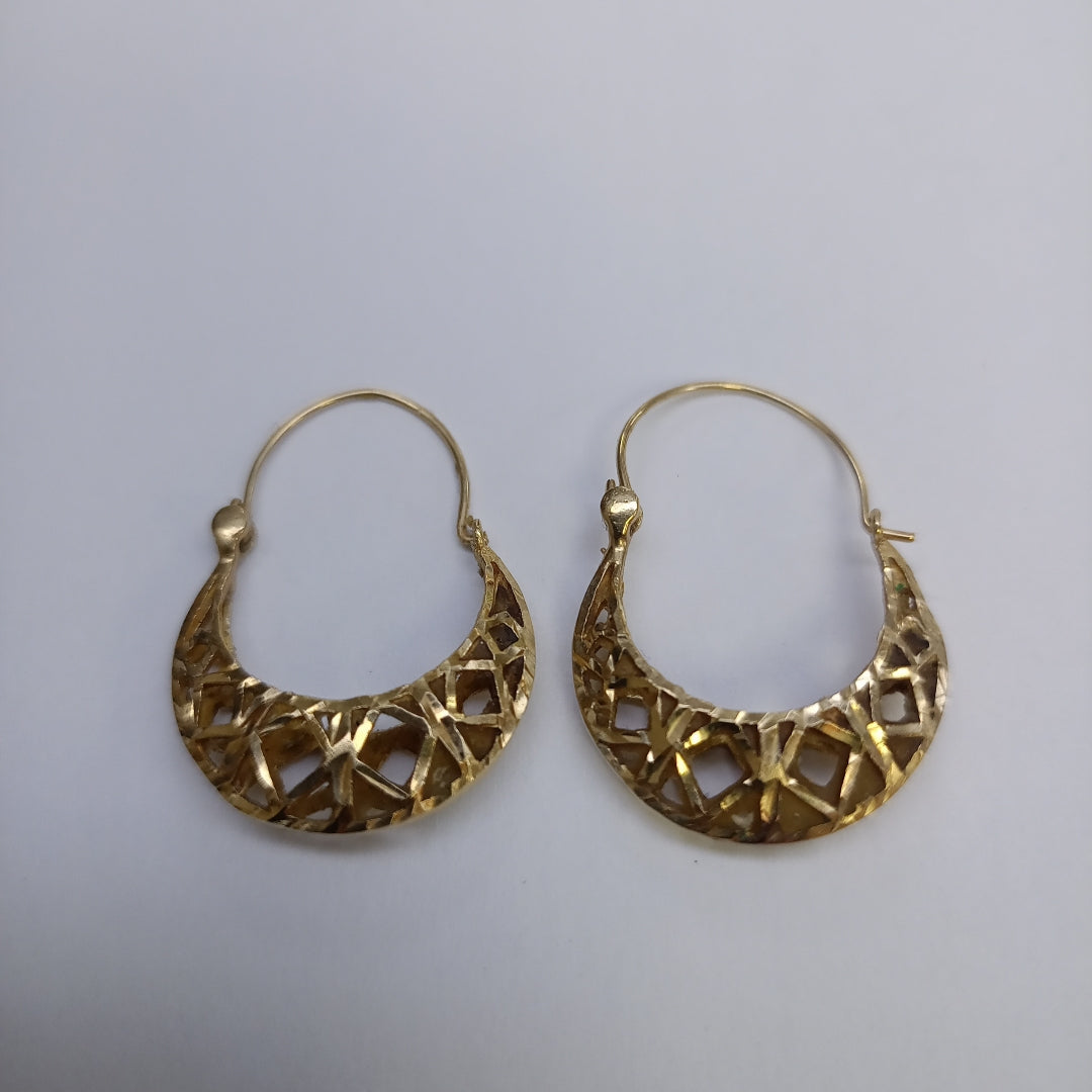 ARRACADAS PAR ORO 10 K 2,30 GRMS (SEMINUEVO)