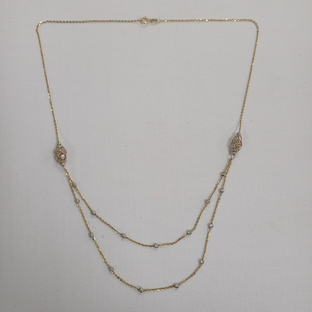 GARGANTILLA ORO 14 K 3.2 GRMS (SEMINUEVO)
