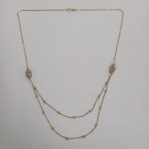GARGANTILLA ORO 14 K 3.2 GRMS (SEMINUEVO)