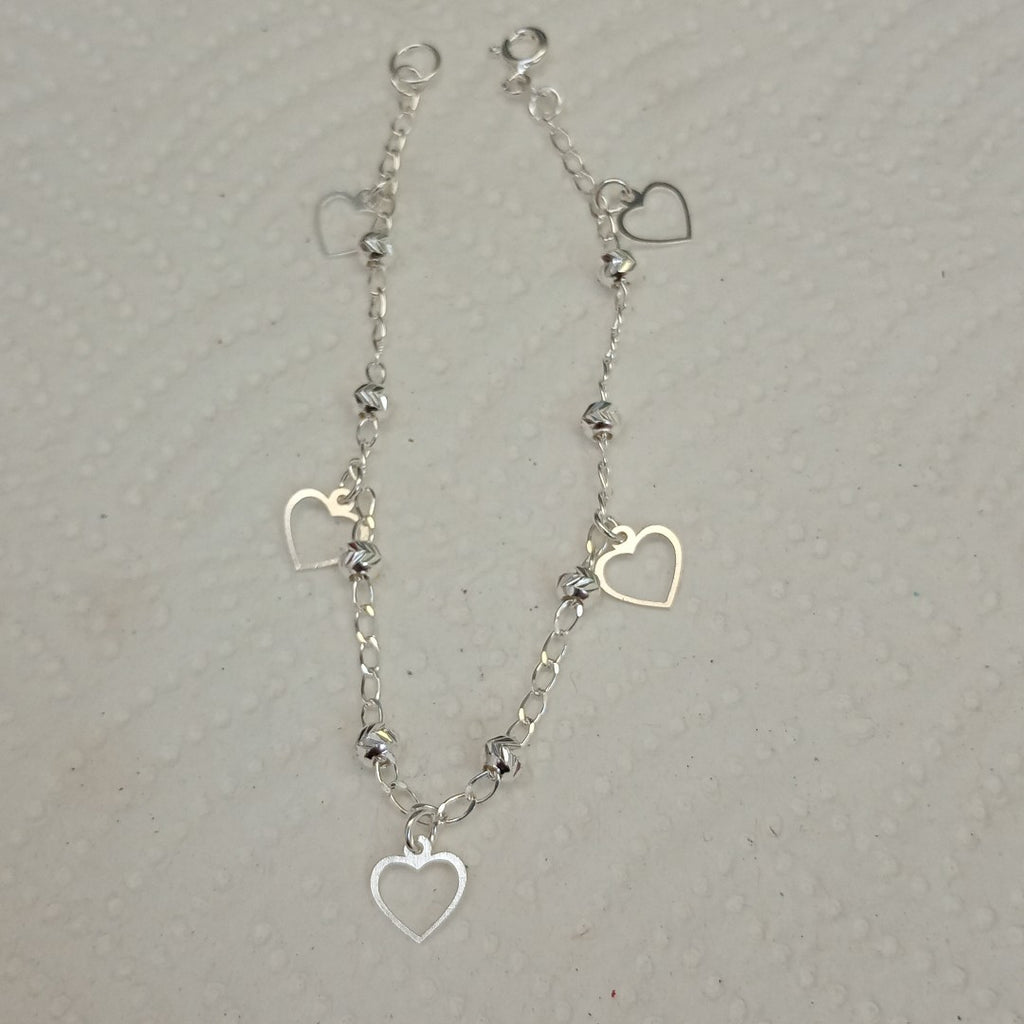 PULSERA TEJIDO ESPECIAL PLATA .925 18 CM 2.7 GR (NUEVO)