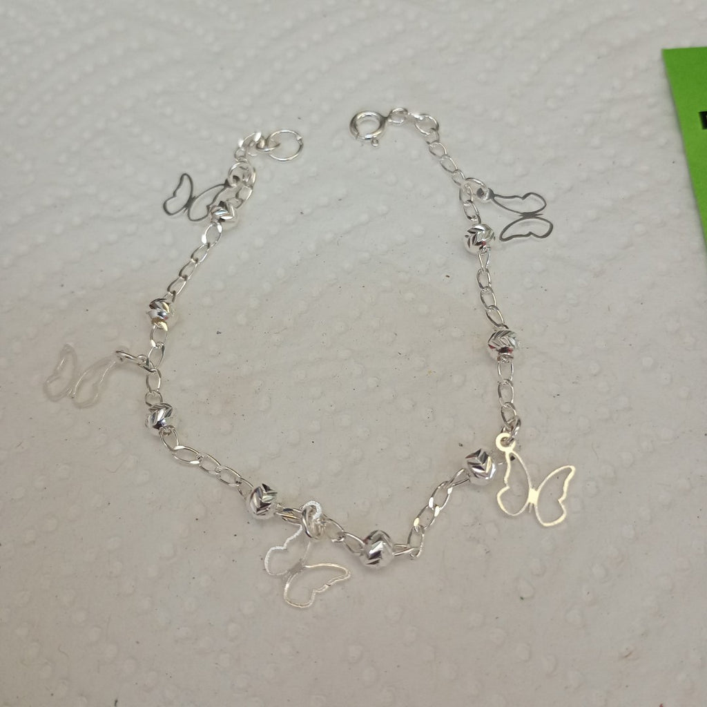 PULSERA TEJIDO ESPECIAL PLATA .925 18 CM 2.9 GR (NUEVO)
