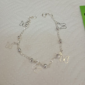 PULSERA TEJIDO ESPECIAL PLATA .925 18 CM 2.9 GR (NUEVO)