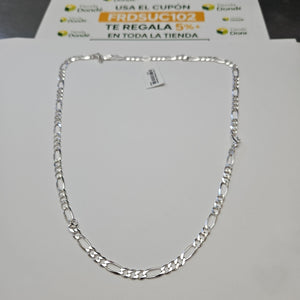 CADENA TEJIDO 3X1 PLATA .925 55 CM 15.9 GR (NUEVO)