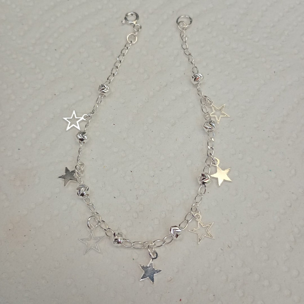PULSERA TEJIDO ESPECIAL PLATA .925 18 CM 3.1 GR (NUEVO)