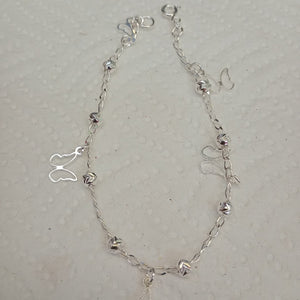 PULSERA TEJIDO ESPECIAL PLATA .925 18 CM 2.9 GR (NUEVO)