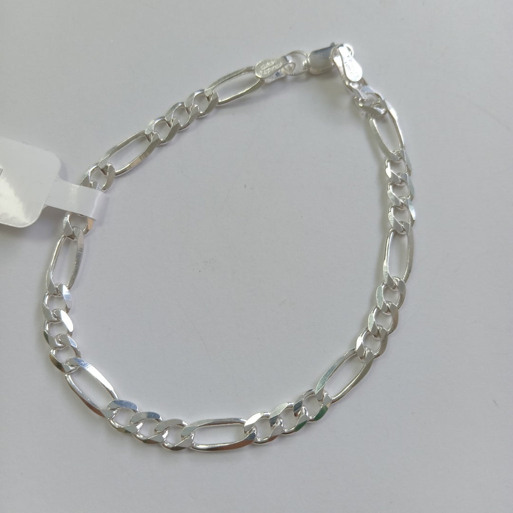 PULSERA TEJIDO 3X1 PLATA .925 18 CM 5.8 GR (NUEVO)