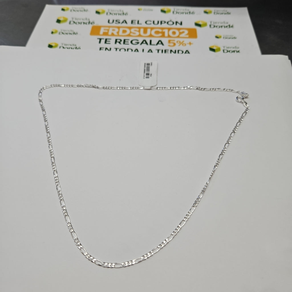 CADENA TEJIDO 3X1 PLATA .925 50 CM 4.3 GR (NUEVO)