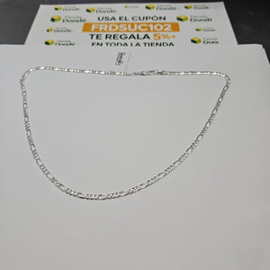 CADENA TEJIDO 3X1 PLATA .925 50 CM 7 GR (NUEVO)