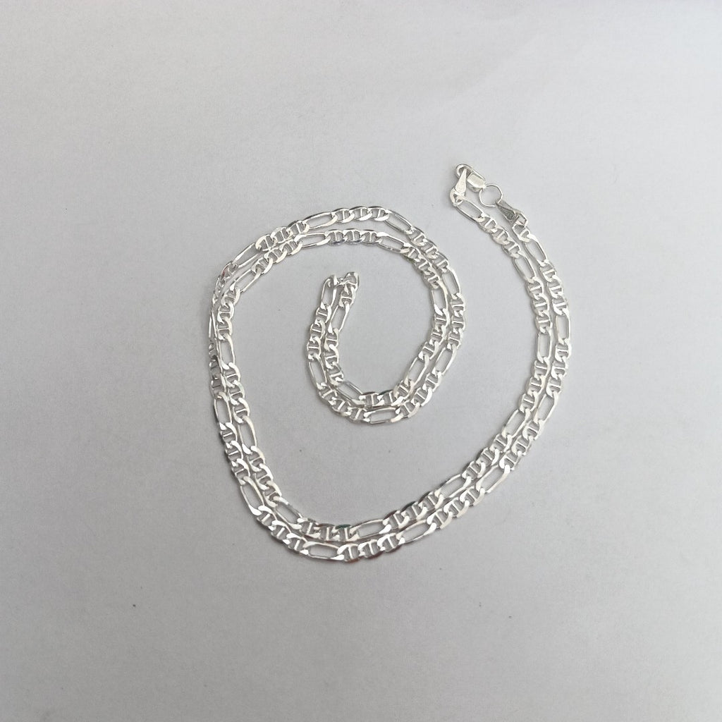 CADENA TEJIDO 3X1 PLATA .925 60 CM 8.4 GR (NUEVO)
