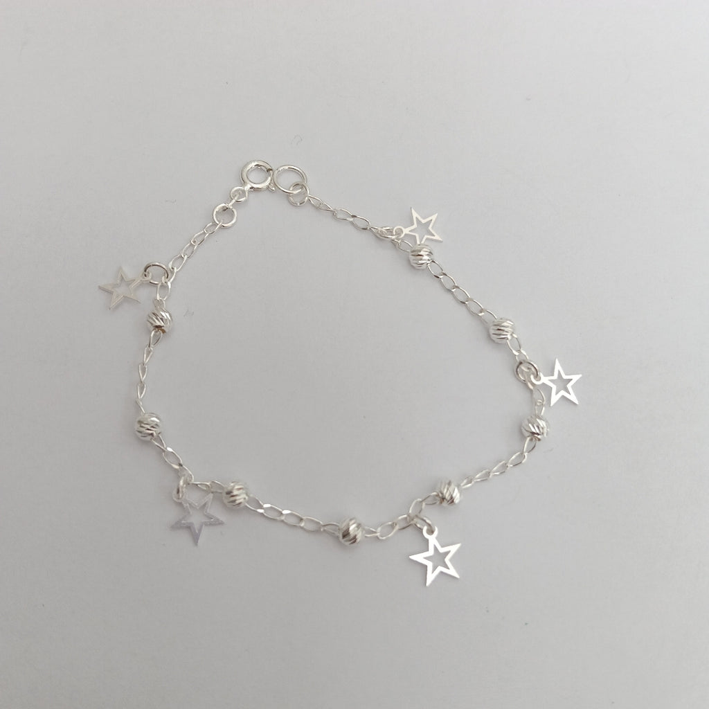 PULSERA TEJIDO ESPECIAL PLATA .925 18 CM 2.7 GR (NUEVO)