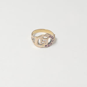 ANILLO CONMEMORATIVO ORO 8 K 2,70 GRMS (SEMINUEVO)