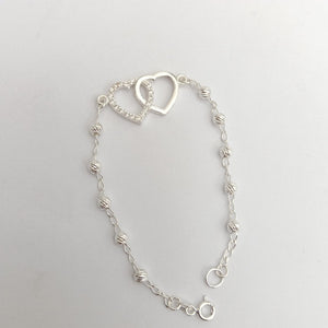 PULSERA TEJIDO TEJIDO ESPECIAL PLATA .925 18 CM 4 GR (NUEVO)