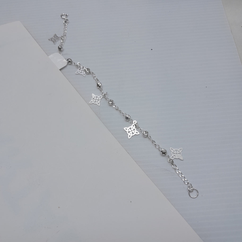 PULSERA TEJIDO ESPECIAL PLATA .925 18 CM 3.2 GR (NUEVO)