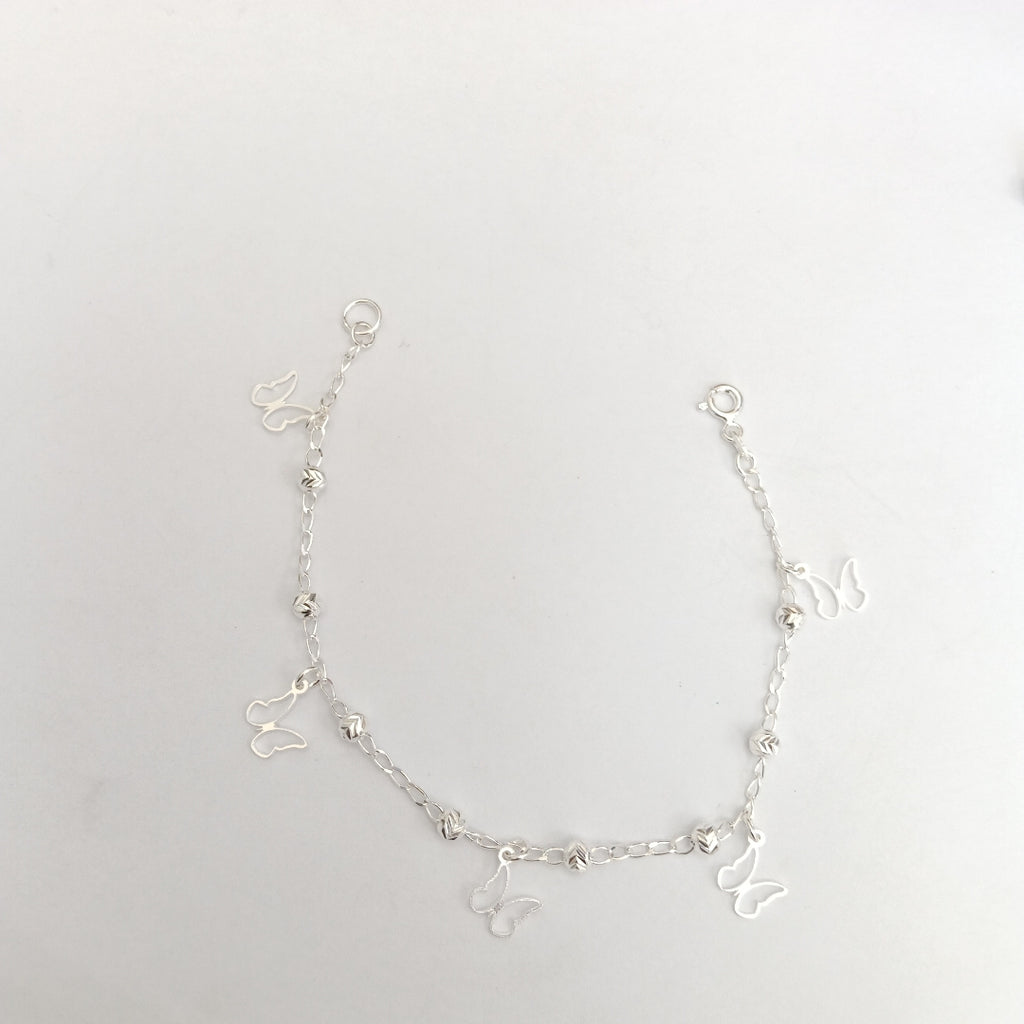 PULSERA TEJIDO ESPECIAL PLATA .925 18 CM 2.8 GR (NUEVO)