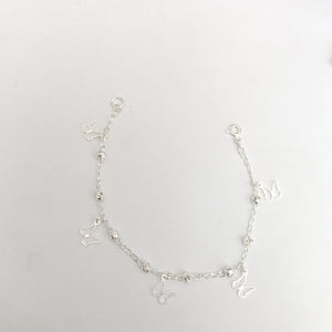 PULSERA TEJIDO ESPECIAL PLATA .925 18 CM 2.8 GR (NUEVO)