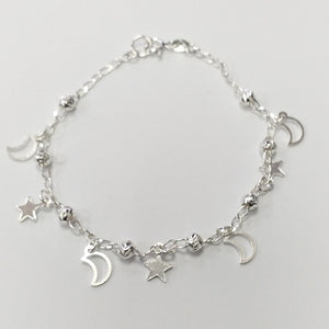 PULSERA TEJIDO TEJIDO ESPECIAL PLATA .925 18 CM 3.1 GR (NUEVO)