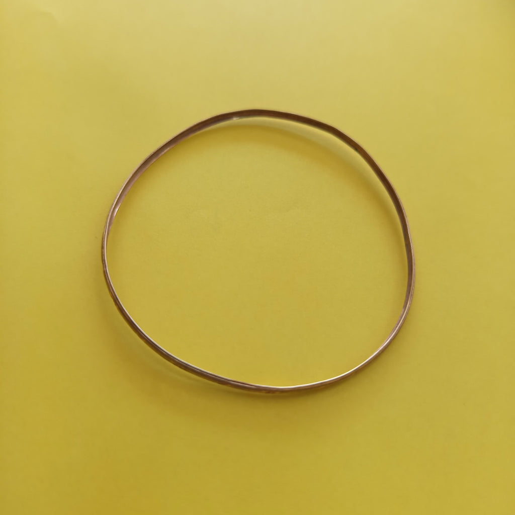 PULSERA RIGIDA ORO, ORO COMBINADO 8 K 2.7 GRMS (SEMINUEVO)