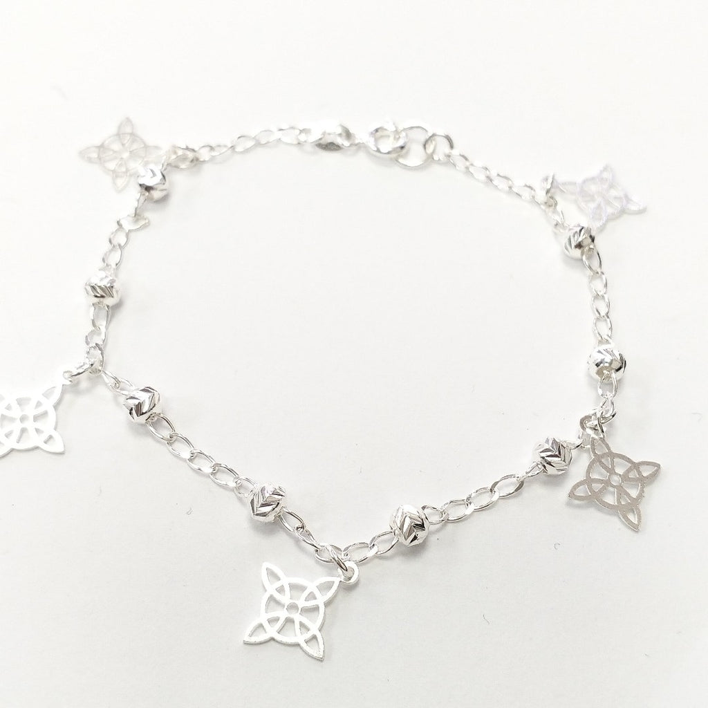 PULSERA TEJIDO ESPECIAL PLATA .925 18 CM 3.1 GR (NUEVO)