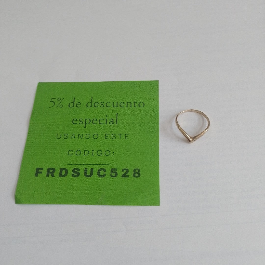 ANILLITO ORO 14 K 1.2 GRMS (SEMINUEVO)