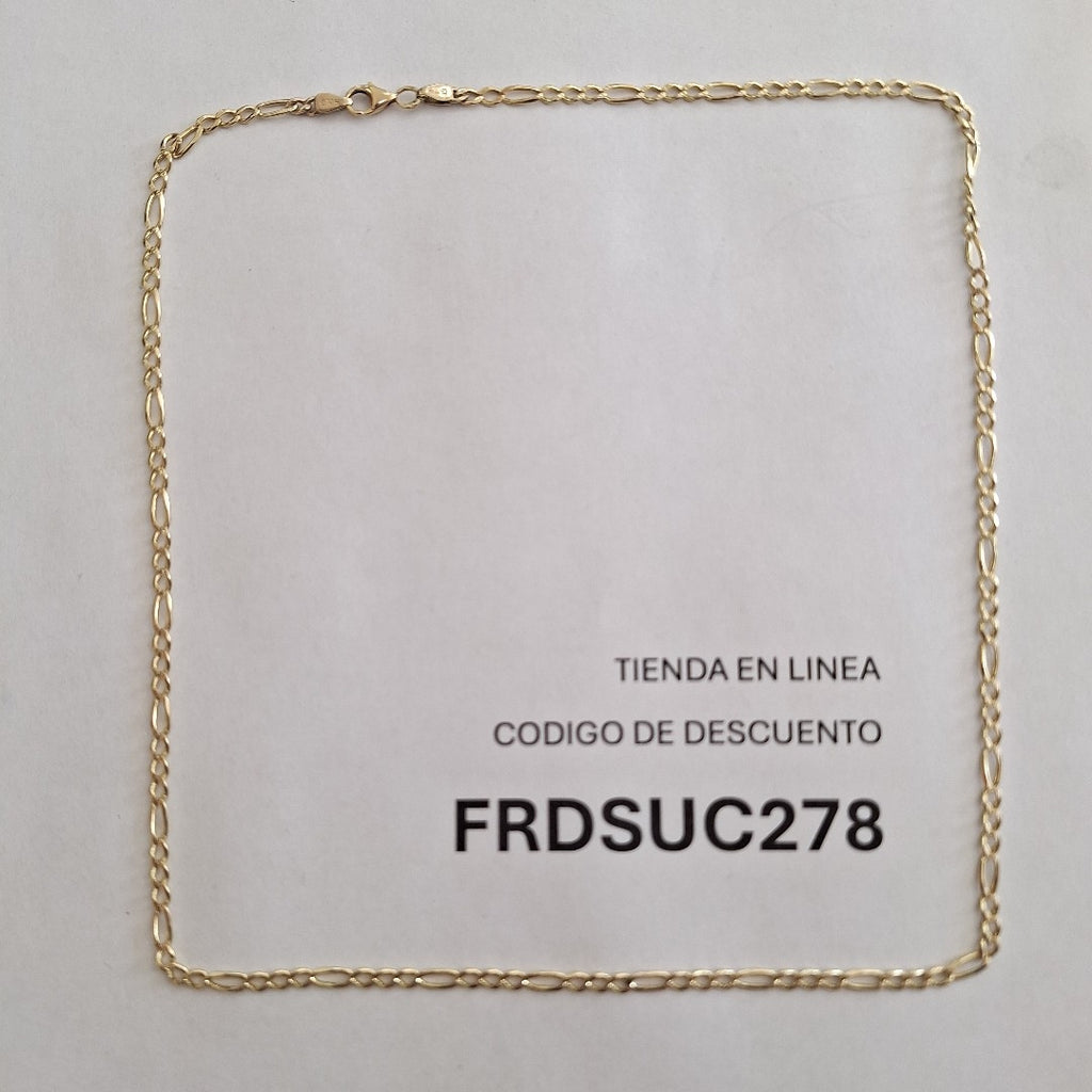 CADENA ORO 10 K 6.3 GRMS (SEMINUEVO)
