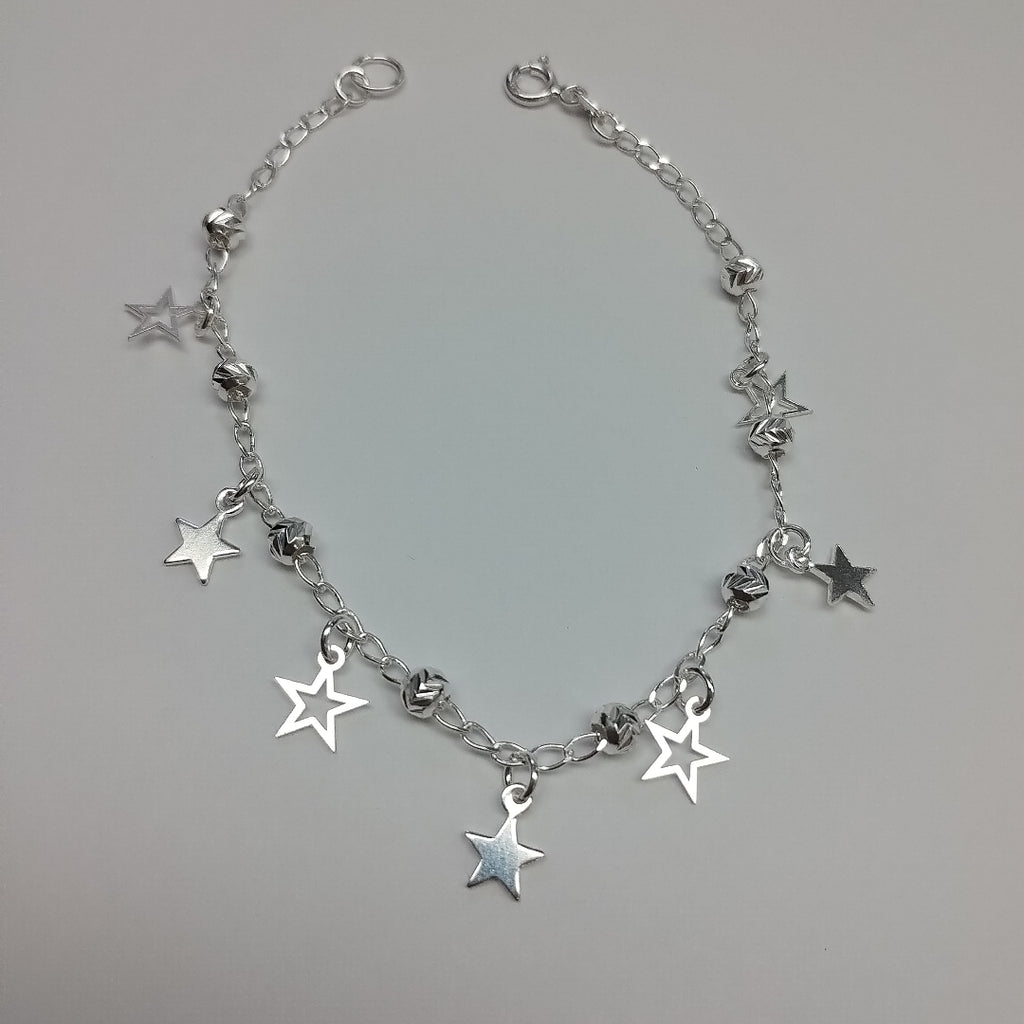 PULSERA TEJIDO ESPECIAL PLATA .925 18 CM 3 GR (NUEVO)