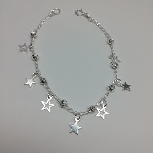 PULSERA TEJIDO ESPECIAL PLATA .925 18 CM 3 GR (NUEVO)