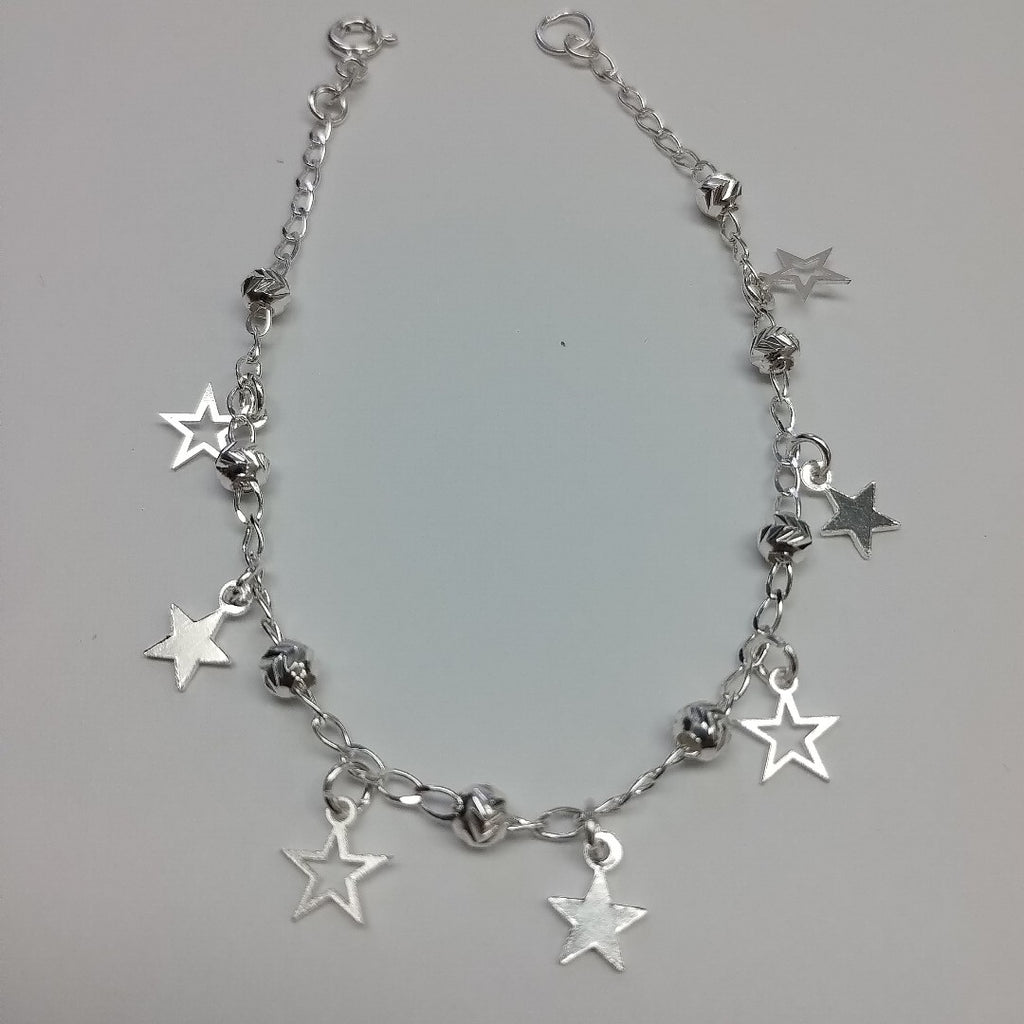 PULSERA TEJIDO ESPECIAL PLATA .925 18 CM 3 GR (NUEVO)