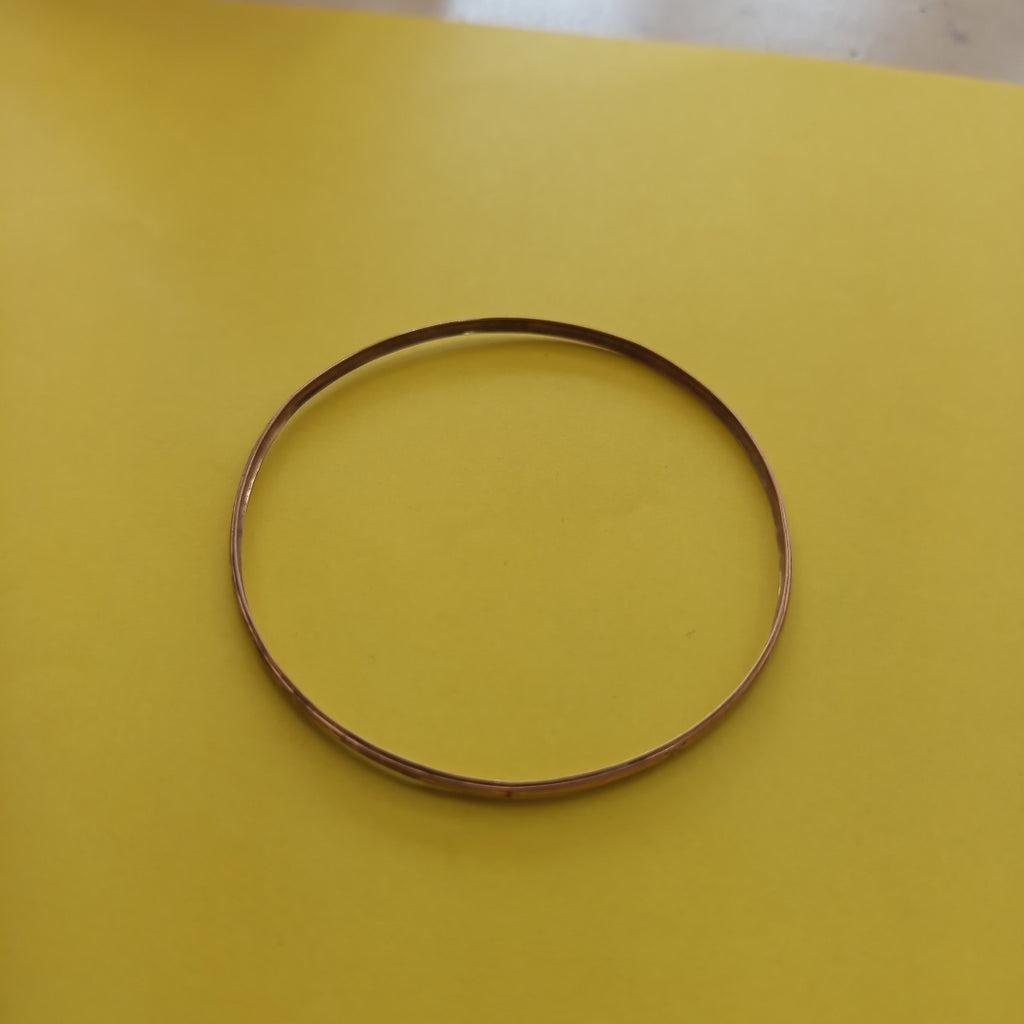 PULSERA RIGIDA ORO, ORO COMBINADO 8 K 2.8 GRMS (SEMINUEVO)